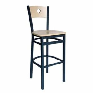 2152b wood metal darby  line stool 1 1