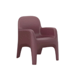MOLDED PLASTIC ARM CHAIR (7484)