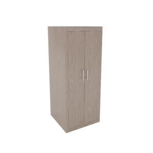 Clayton Driftwood Double Wardrobe (N-DWD-2424-60)