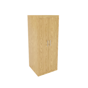 Clayton Natural Oak Double Wardrobe (N-DWD-2424-60)