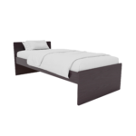 CLAYTON PANEL BED, Midnight (multiple sizes, multiple finishes) (N-PPL-8430)