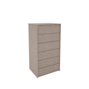 CLAYTON DRIFTWOOD 6 DRAWER CHEST (N-6DC-3024)