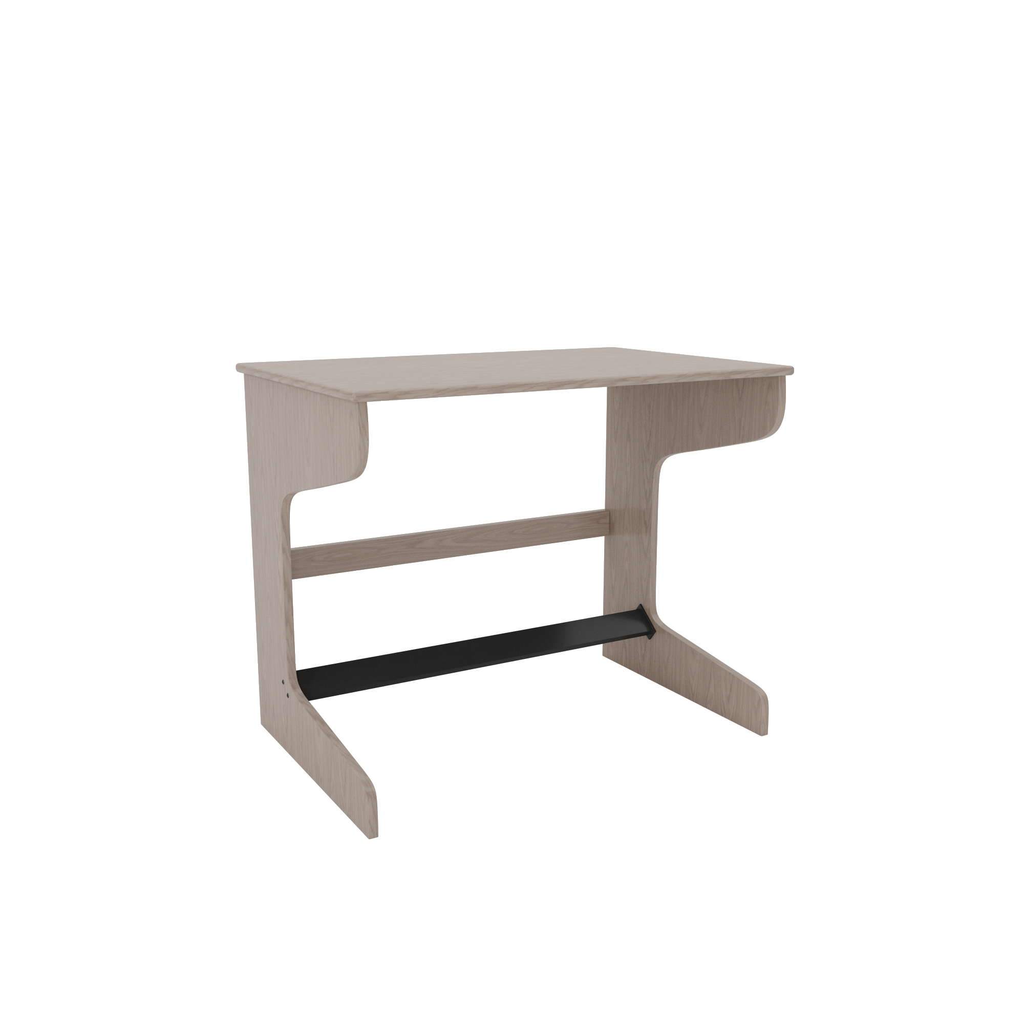 Clayton Natural Oak Cantilever Desk (N-CSD-3624) - Image 3