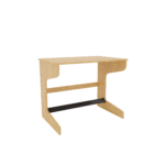 Clayton Natural Oak Cantilever Desk (N-CSD-3624)