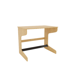 Clayton Natural Oak Cantilever Desk (N-CSD-3624)