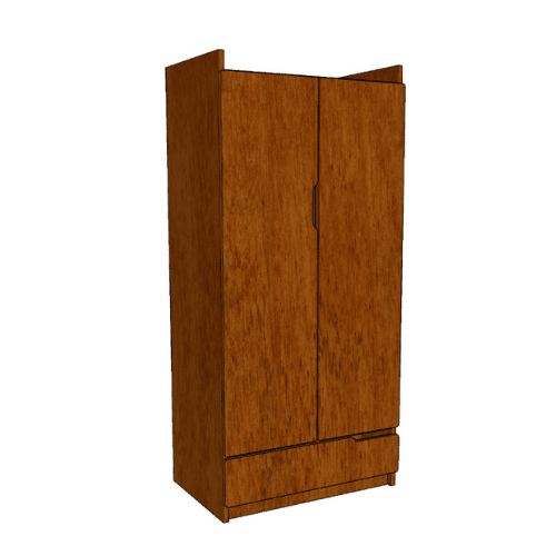 Eastview-Double-Wardrobe-with-Bottom-Drawer