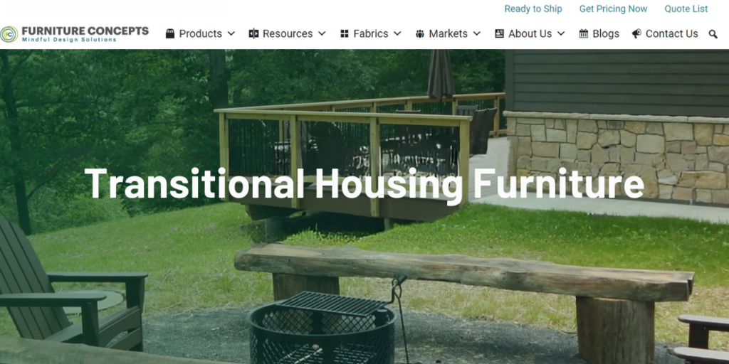 Why Furniture Concepts is the Best Place to Buy Transitional Housing Furniture