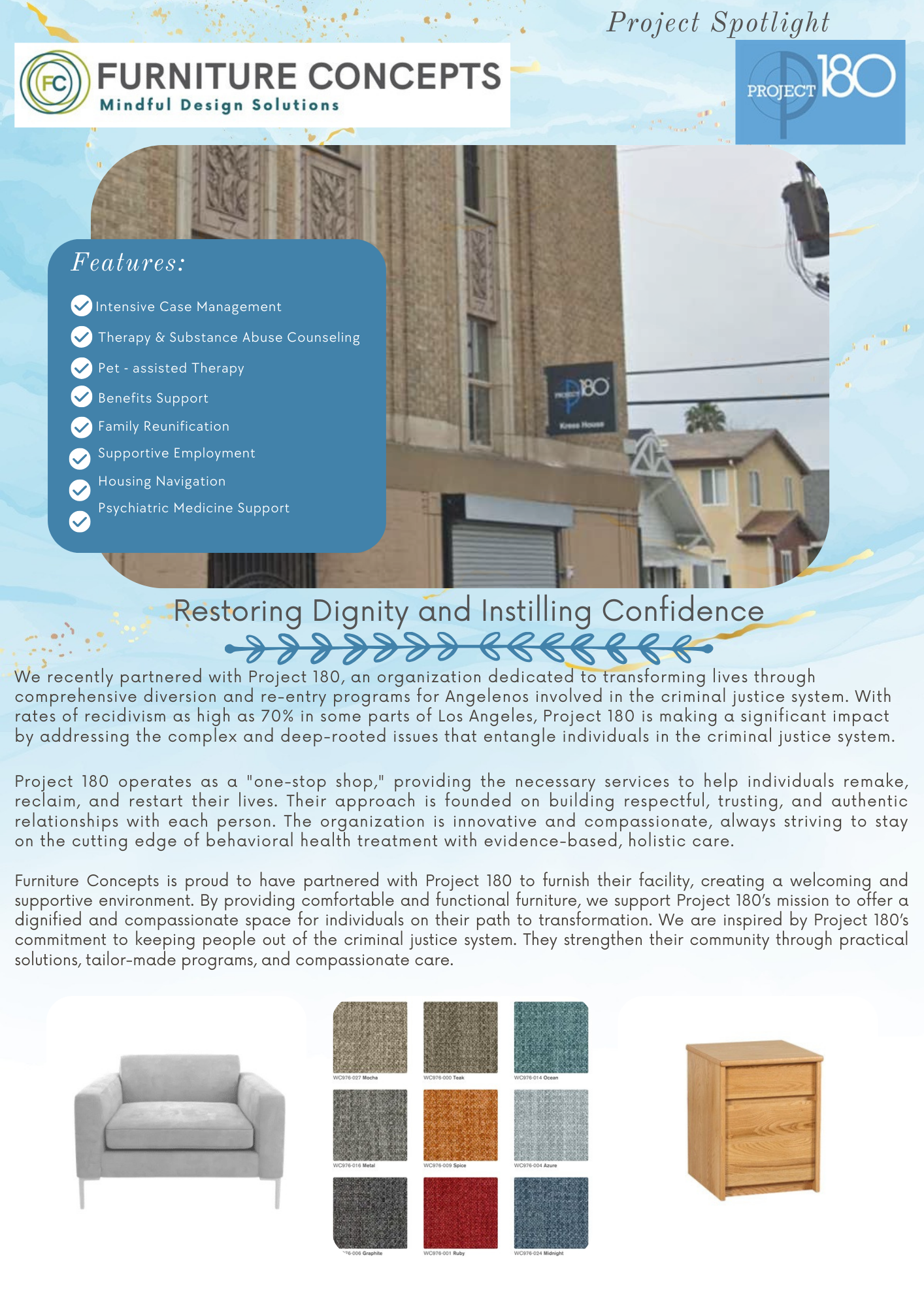 Project 180 project spotlight
