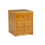 Evy Pedestal with Three Equal Drawers (S2-PED-3)