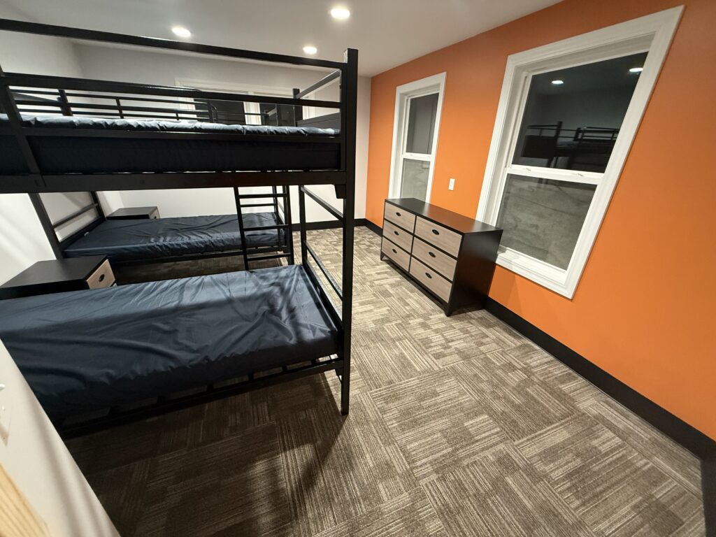 Metal Bunk Bedroom Installation Shot