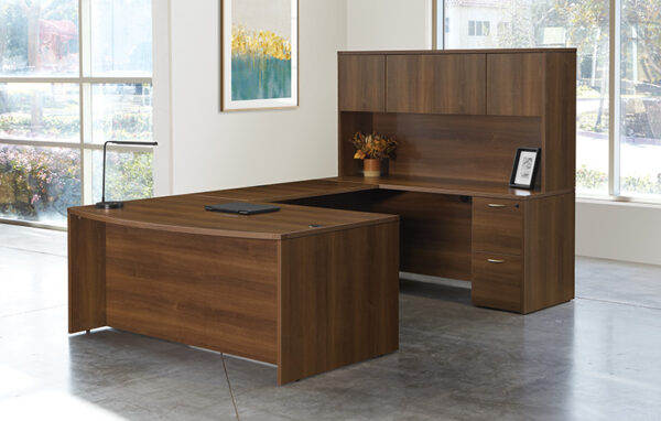 Napa U-Shaped Desk with Hutch (NAPPCW-TYP12) - Image 2