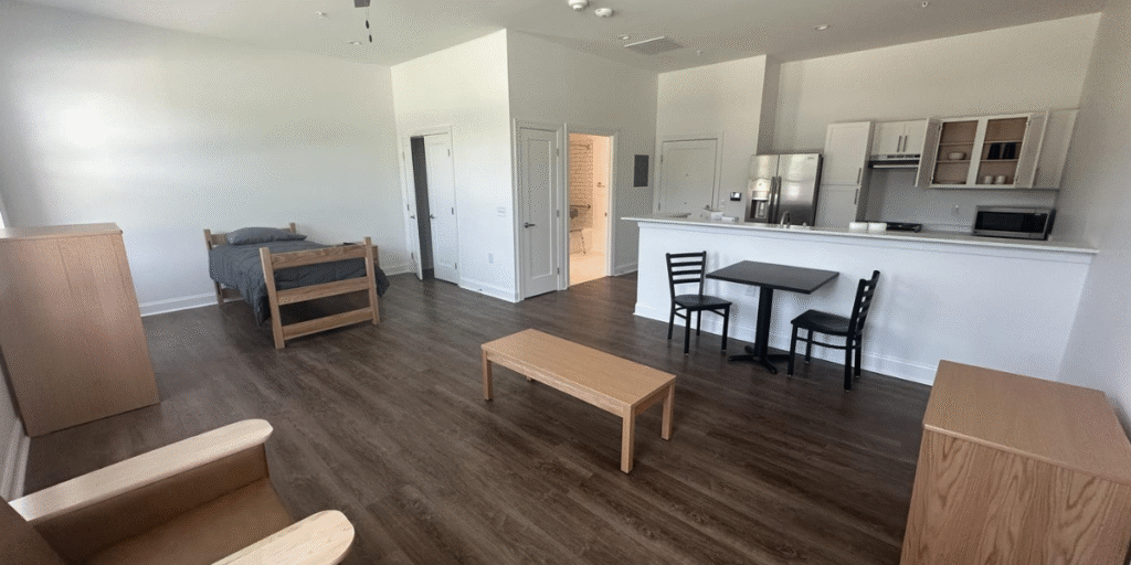 Furniture Selection Strategies to Minimize Hiding Spots