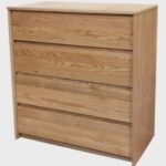 CLAYTON 4 DRAWER NATURAL CHEST (multiple finishes) (N-4DC-3024)