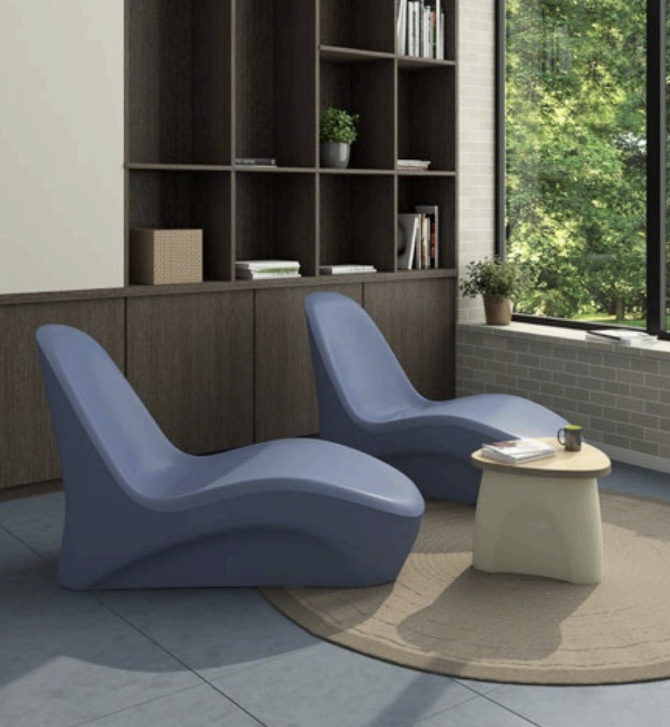 SUMMIT Lounge Chair (Multiple Colors Available) (320 Series) - Image 2