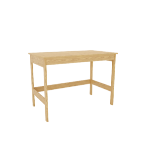 CLAYTON NATURAL OAK STUDY DESK (N-L-SD-4224)