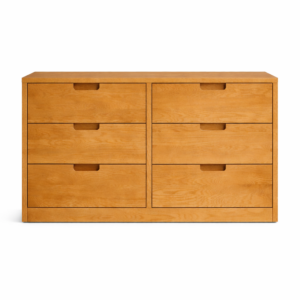Williamsburg Natural 6 Drawer Dresser (B4000-50) (QUICK SHIP)