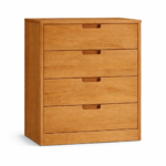 Williamsburg Natural 4 Drawer Chest (B4000-75) (QUICK SHIP)