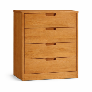 Williamsburg Natural 4 Drawer Chest (B4000-75) (QUICK SHIP)