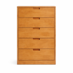 Williamsburg Natural 5 Drawer Chest (B4000-70) (QUICK SHIP)