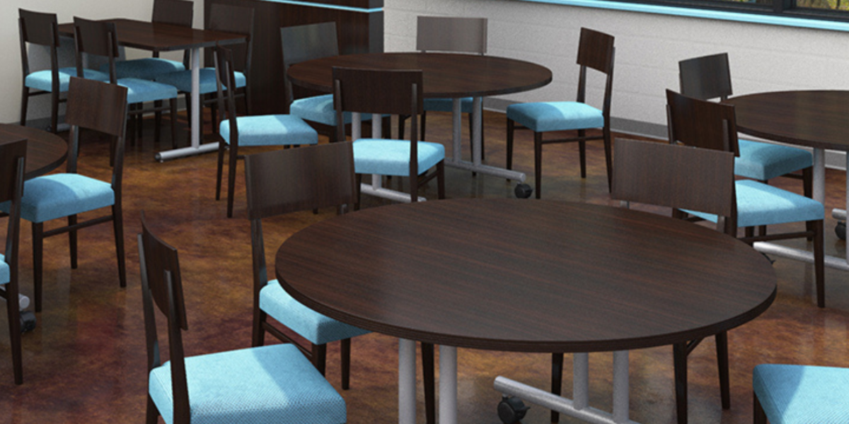 What makes a rocking chair suitable for healthcare facilities?