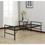 Houston Foldable Metal Bed Twin or Full (B807/B808) Quick Ship