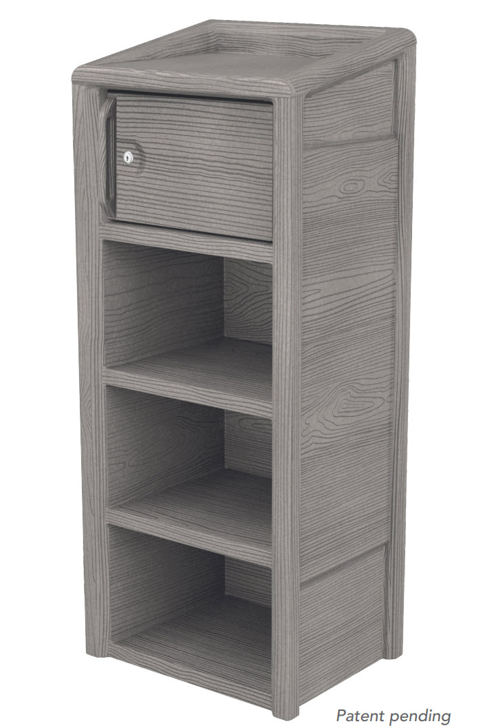 SEQUOIA™ Lockable Walnut Wardrobe (221) - Image 3