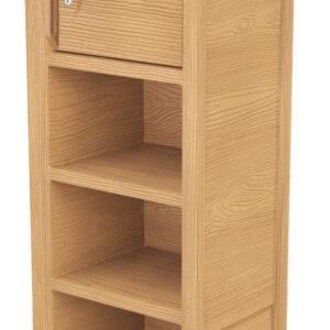 SEQUOIA™ Lockable Natural Oak Wardrobe (221)