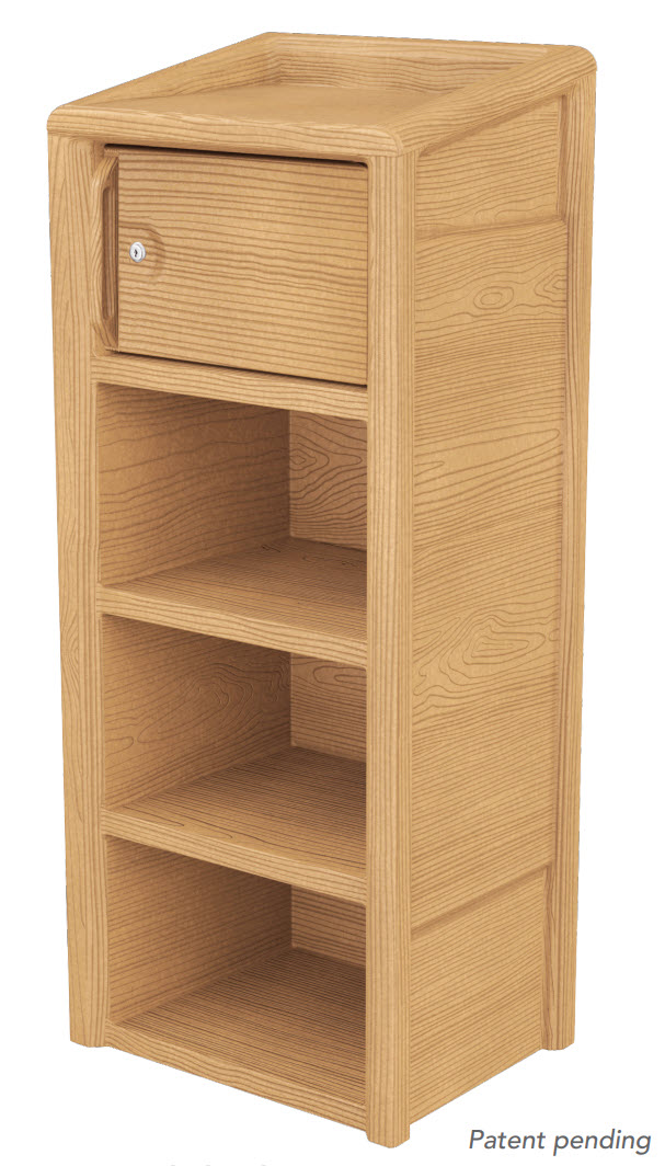 SEQUOIA™ Lockable Walnut Wardrobe (221) - Image 5