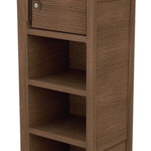 SEQUOIA™ Lockable Walnut Wardrobe (221)