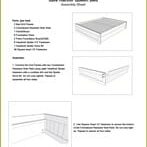 Safe Harbor Queen Bed Assembly Instructions 1 copy